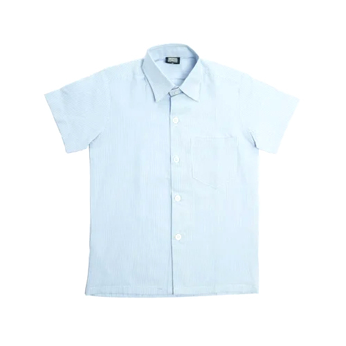 Half Sleeves Boys School Uniform Shirt