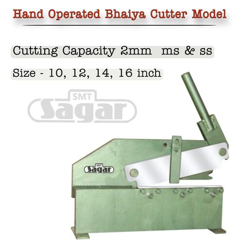 Hand Operated Bhaiya Cutter Machine