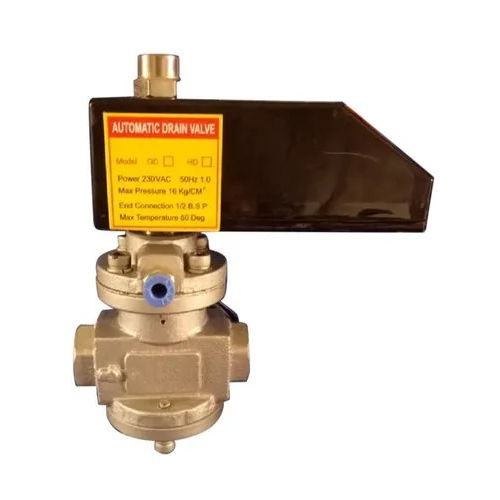 230 V Brass Auto Drain Valve