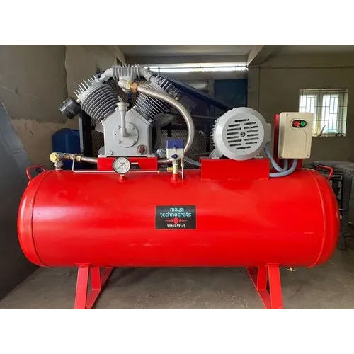 Reciprocating Air Compressors - Color: Red