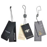 Black Grey Tag With Seal