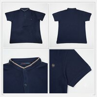 Mens  Collar Band  T-shirt - Color: All