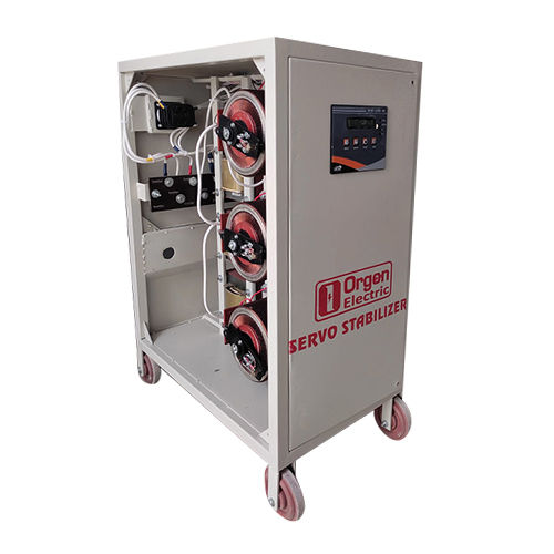 30 Kva Three Phase Servo Controlled Voltage Stabilizer Efficiency: High