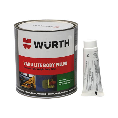 Light Weigth Body Filler Width: As Per Available Millimeter (Mm)