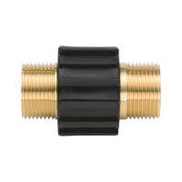 Black And Golden Adapter For Extension Hose