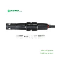 PV 4F0-15 Solar Fuse Connectors 1500VDC With TUV Certificate PV Fuse Connectors Female Male End
