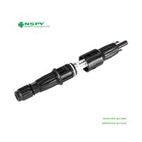 TUV Certified PV 4F3-15 IP68 Waterproof Solar Fuse Connectors 1500VDC 50A For Solar System Protection
