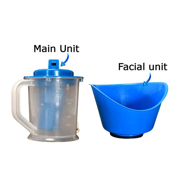 3 IN 1 STEAM VAPORIZER COUGH STEAMER NOZZLE INHALER AND NOSE VAPORIZER (1251A)