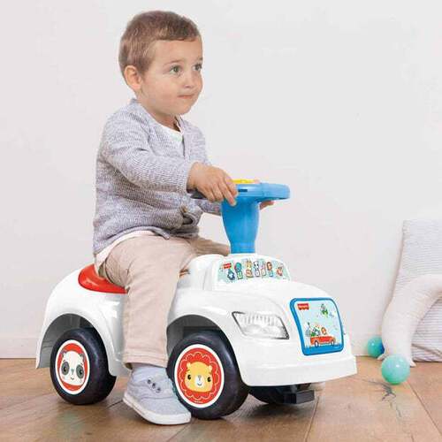 KIDS BABY CITY RIDE ON PUSH CAR RIDE WITH BACKREST MUSICAL HORN FOR CHILDREN KIDS TOY RIDE-ON KIDS TOYS TODDLER BABY TOY BABY CAR (4620)