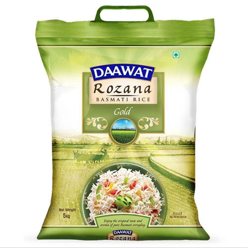 5 Kg Dawat Rozana Gold Basmati Rice - Cultivation Type: Common