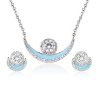 Diamond Ample Pendant Set