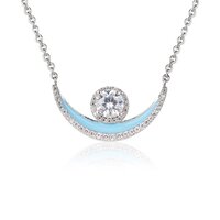 Diamond Ample Pendant Set