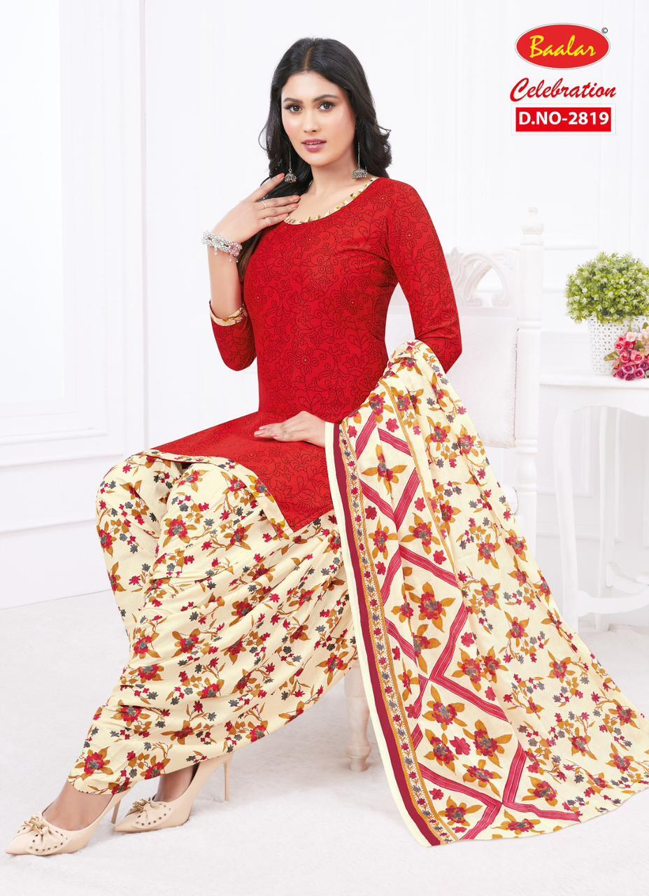 Baalar Celebration Patiyala vol-18 -Dress Material