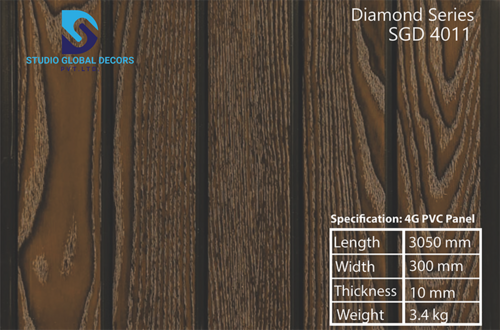 4 Groove Pvc Fluted Panel