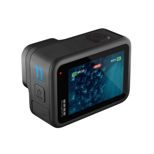 GoPro HERO11 Black - 1/1.9 Inch CMOS Sensor, 27 Megapixel Photography | 5K Video at 60fps, HyperSmooth 5.0 Stabilization, 4K 120fps Slow-Motion