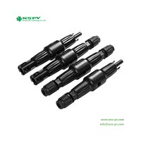 TUV Solar Fuse Connectors 1500VDC IP68 Waterproof Photovoltaic Fuse Connectors