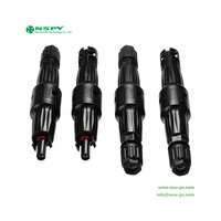 TUV Solar Fuse Connectors 1500VDC IP68 Waterproof Photovoltaic Fuse Connectors