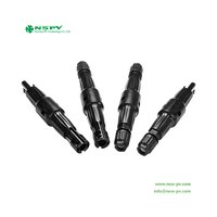 TUV Solar Fuse Connectors 1500VDC IP68 Waterproof Photovoltaic Fuse Connectors
