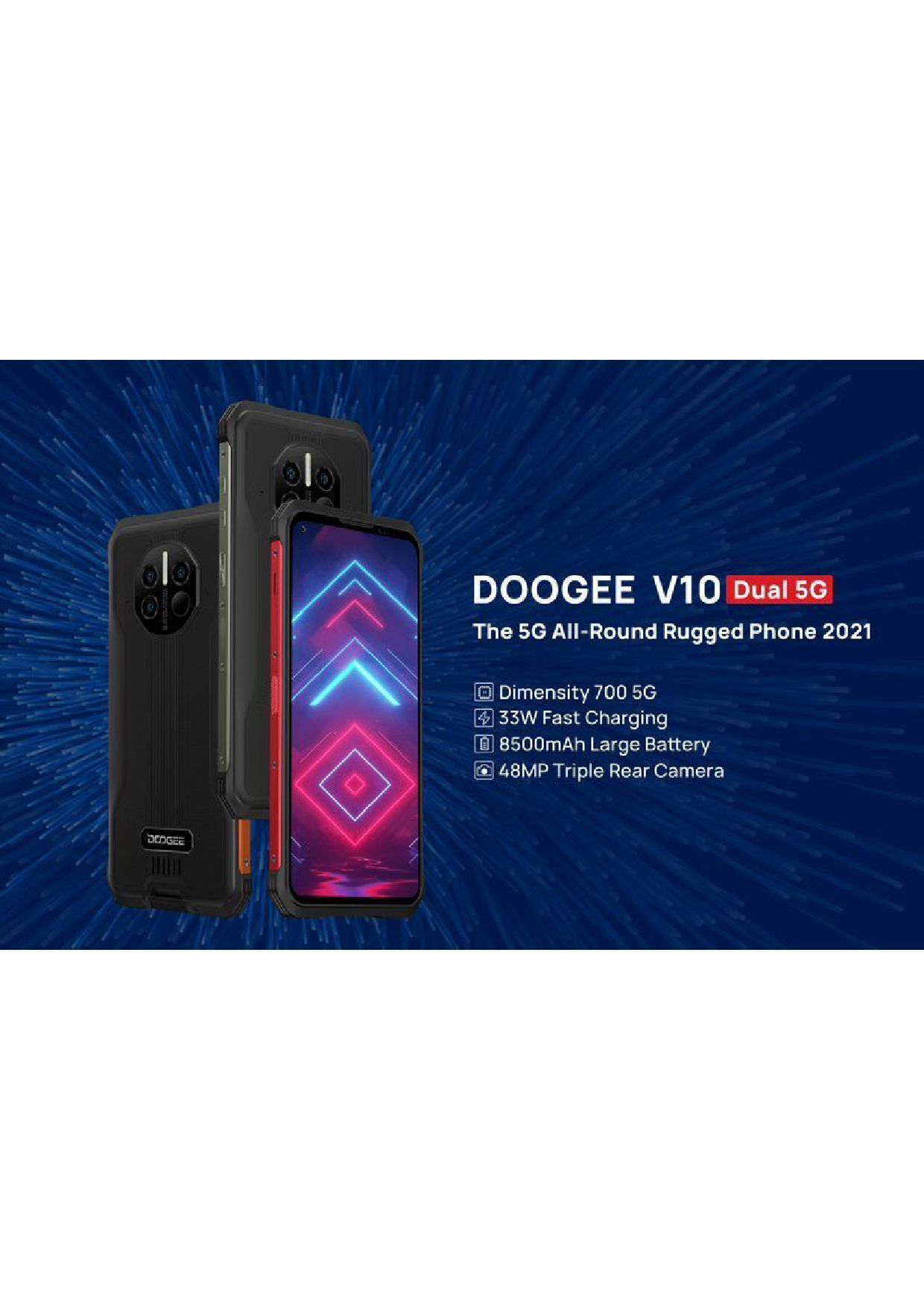 DOOGEE V10 Android Mobile