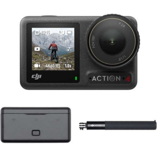 Dji Osmo Action 4 Camera Adventure Combo Aperture: F/2.8
