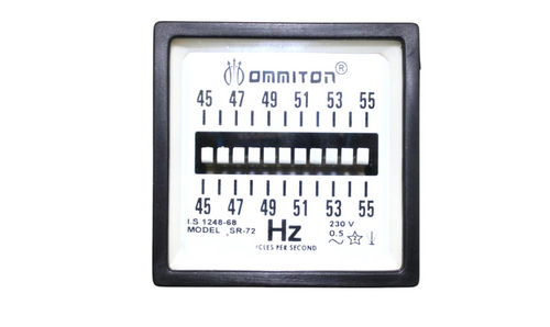 Frequency Meter Reed Type