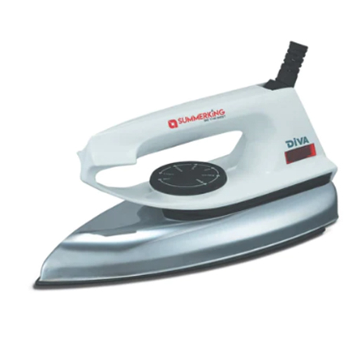 SUMMERKING Diva 750W Light Weight Dry Iron with Bidirectional Sole Plate