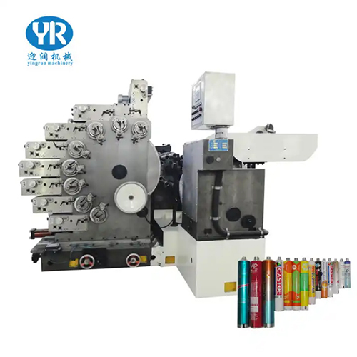 YSG01 6-color Aluminum tubes printing machine