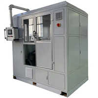White Trimming Machine Cutting Machine For Cylindrical Battery Case Shell