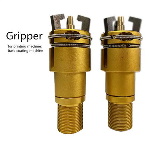 Gripper for tube making machine