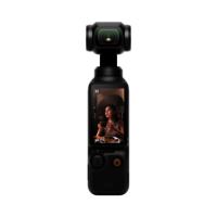 Black Dji Osmo Pocket 3 Action Camera