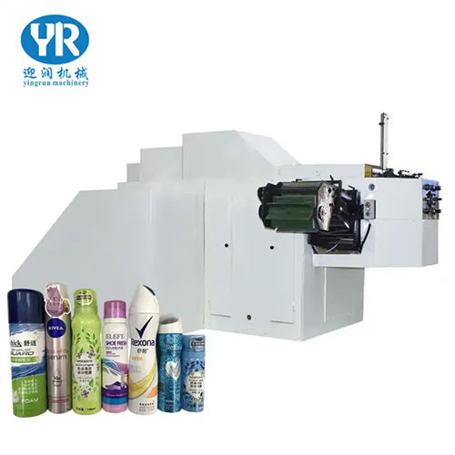 White Aluminum Slug Press Aerosol Cans Making Line Machines