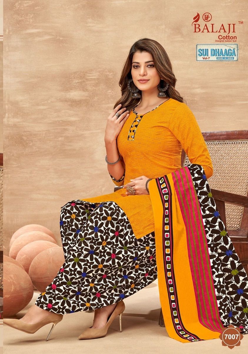 Balaji Sui Dhaga Vol-7 -Dress Material