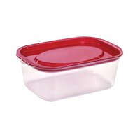 Plastic Airtight Food Short Container - 2000 ML