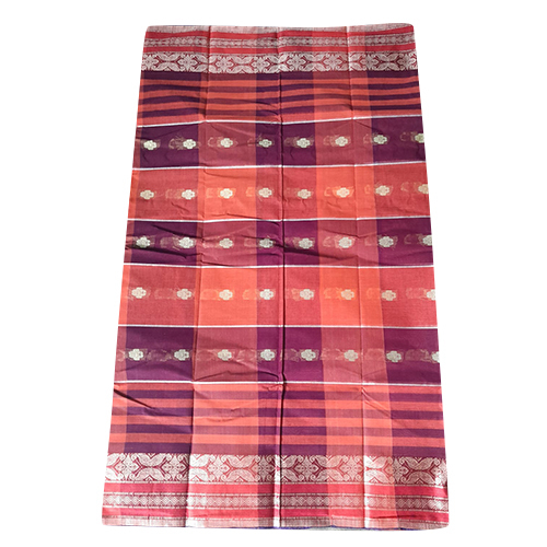 Pure Cotton Tanth Rangabati Saree