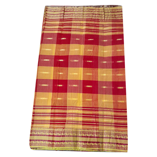 Pure Cotton Tanth Daag Saree