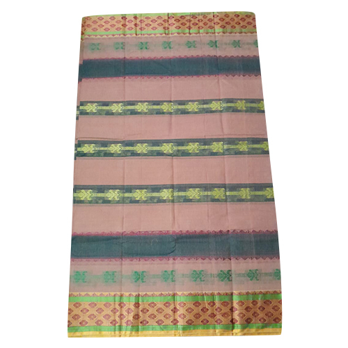 Pure Cotton Tanth Swastichain Saree