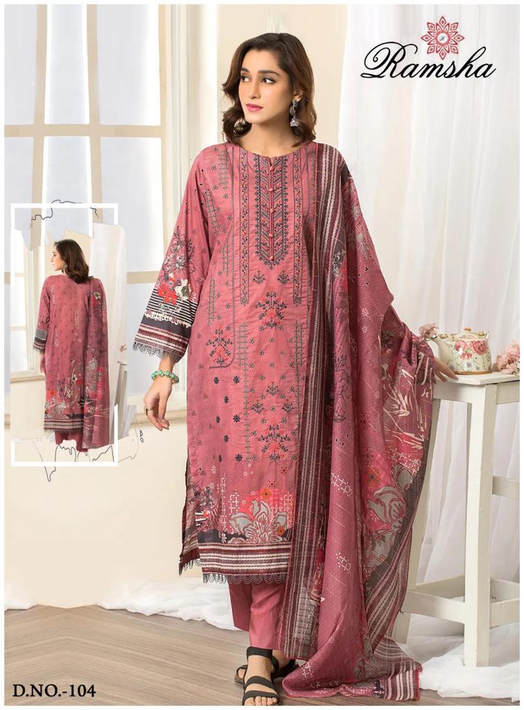 Ramsha Farasha  Heavy Karachi Luxury Lawn