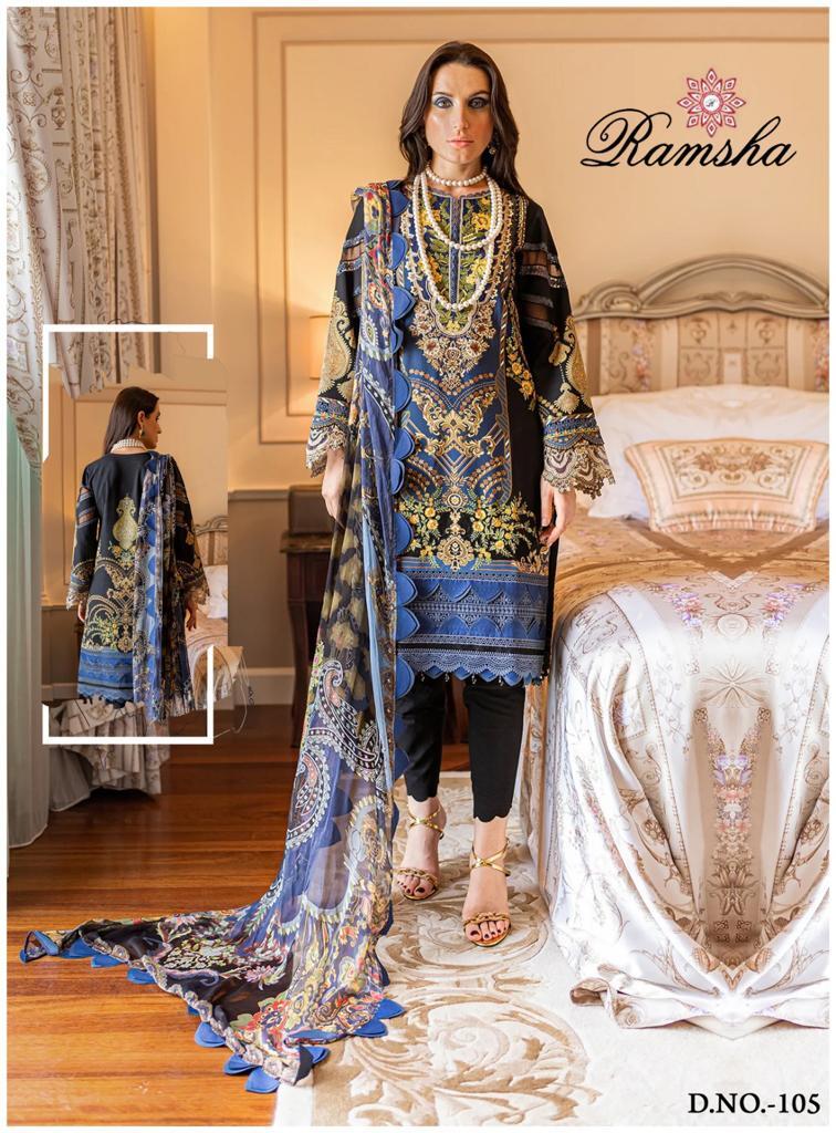 Ramsha Farasha  Heavy Karachi Luxury Lawn