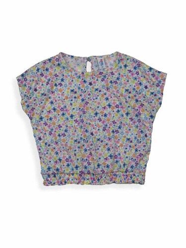 TOPOLINO GIRLS PRINTED CROP TOP