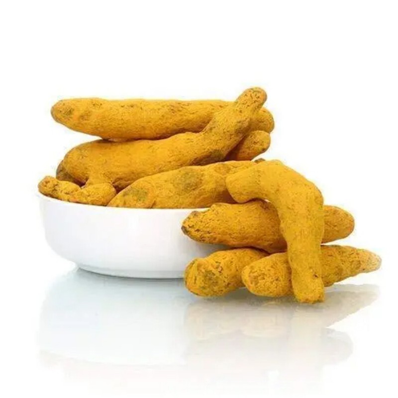 Yellow Turmeric Finger - Dried, Food Grade | Weight As Per Requirement, Bright Yellow Color, Store in a Dry Place