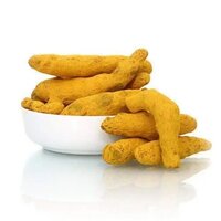 Yellow Turmeric Finger - Dried, Food Grade | Weight As Per Requirement, Bright Yellow Color, Store In A Dry Place