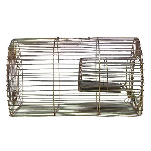 Silver Iron Wire Mouse Trap Cage