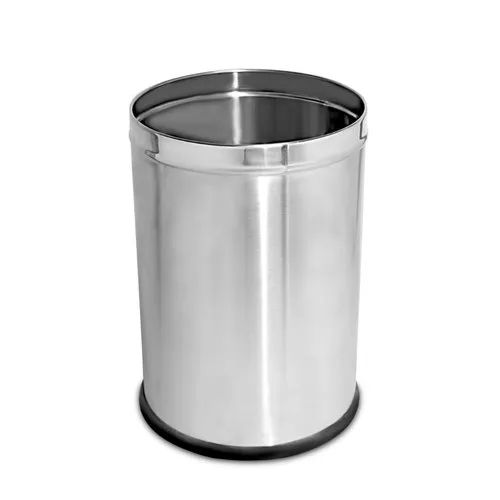 10 L Stainless Steel Open Top Dustbin