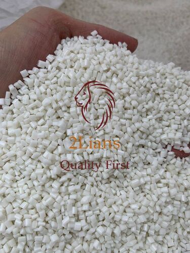 PET repro pellet white