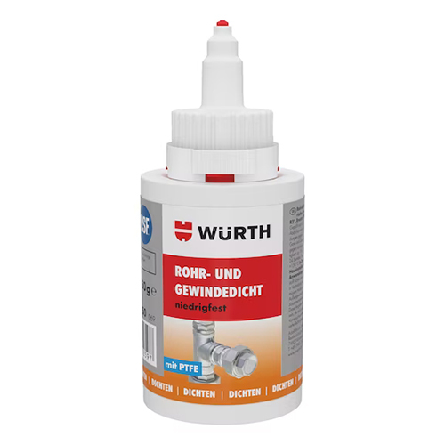 Low-Strength Pipe And Thread Sealant With PTFE