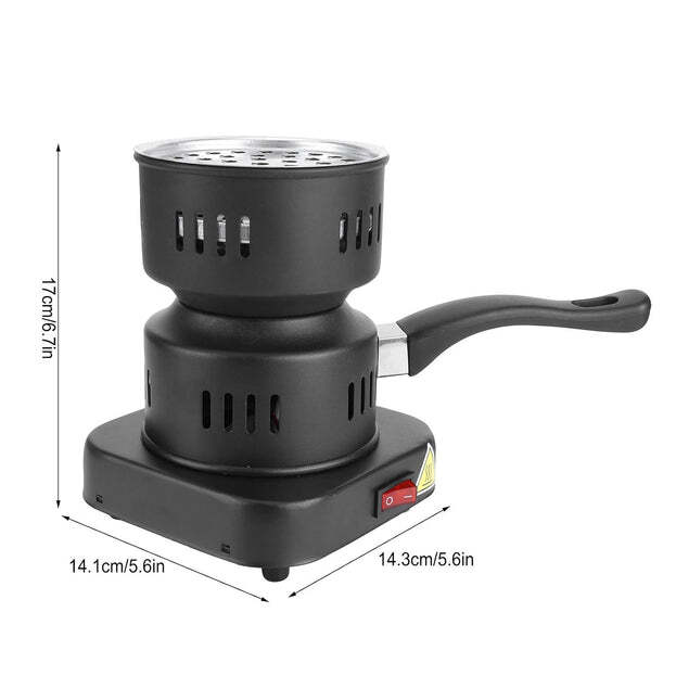 HEATING STOVE TUBULAR HEATING STOVE HOT PLATE STOVE HEAT RESISTANT COATING FOR HOME CAMPING COOKING MINI ELECTRIC TEA COFFEE HEATER (5815)