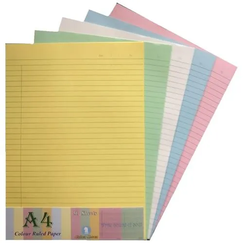 Colored Paper Sheets