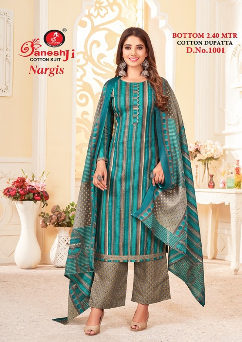 Ganeshji Nargis Vol-1 -Dress Material