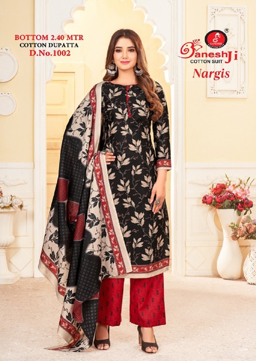 Ganeshji Nargis Vol-1 -Dress Material