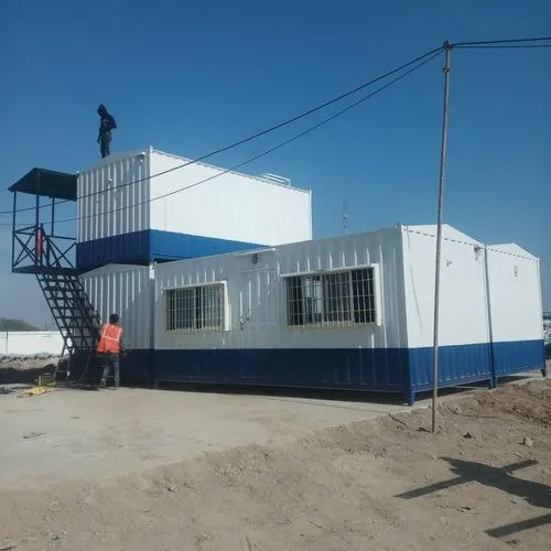 G I Prefabricated Double Storage Cabin